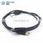 Guangzhou best seller black PVC jacket male to male usb cable 27/25awg