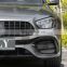 New Arrival Body Parts Car Bumper For 2021 Benz E Class W 213 Modification E63S Amg Body Kits With Grille Exhaust Pipe Trim