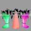 Wedding Supplies Party Furniture Rechargeable LED Bar Furniture Wedding Bar Tables