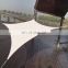 Outdoor Sun Shade and Customized Waterproof Sand  Triangle Shade Sail for Beach Umbrella