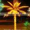 2015 YF outdoor & indoor cheap products LED artificial plastic palm tree lighted trees wholesale
