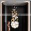 Modern Style Flower Custom Decorative Hotel Banquet Hall Hand Blown Glass Leaf Chandelier