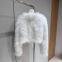 New fox fur strip fur coat for women encrypted thickened fur coat short