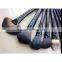 custom make logo makeup brushes of 20pcs makeup brush set
