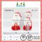 Red and white classic plush christmas standing decoration