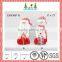 Red and white christmas tree ornament