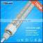 1.2m 20w Flat end cap led tube light waterproof IP65 120lm/w for refrigerator display case