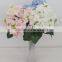 2014 Best selling Bouquet artificial hydrangea flower
