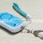 Mini Girl Personal Safe Alarm Keychain Lanyard Torch Portable Flashlight