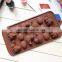 2015 FDA/SGS/CE/EU food grade silicone rose cake mold