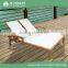 Wholesale cheap rattan single or double garden beach sun loungers beds daybed