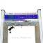 Door Frame Entrance Gate Walk Through Metal Detector Designed for Hotels