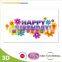 Wholesales Traditional Handmade Happy Birthday Party Invitation Card