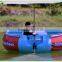 Lake boat with electic motor