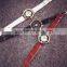 ROSIVGA Korean Transparent Hollow Skeleton dress Wristwatch men Women Watches Fashion Casual Leather Couple clock Dress Watch
