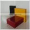 miniature plates/red plastic square plate chargers