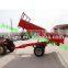 joyo perfect 7c-5t single axle high hurdle rear tipping tractor trailer