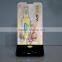 Edgelight led backlit menu decorative lighting wireless charger hotel supplies