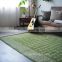 Simple Plain Colour Design Modern Garden Carpet with Washable Cotton Blended Yarn Surface 5.25'W x 7.55'L