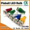 Pinball lighting 12V 13V AC 5050 8 LED #906 T15 flasher bulb