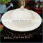 porcelain plain white canister for hotel, home food holder