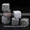 Sipping stone: Gray Soapstone Whisky Ice Cube in Bar Accessories