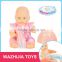 New item mini reborn soft silicone baby dolls with two clothes