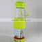 New design borosilicate glass tea bottle rubber glass bottle infuser tea bottle 500ml 16.89oz tea bottle