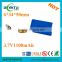 High capacity rechargeable 3.7V POS battery 1100mah 603450 factory