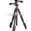 Q470 61'' Handheld Panhead Video Digital DSLR Digital Aluminum CCTV Camera Stand & Photographic Tripod