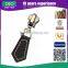 OIO Leather Puller With Zinc Alloy Slider In Metal Zipper
