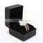 black customized logo pu leather watch box