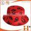 custom high quality sports hat red cotton