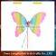 Children fancy dress colorful angel wings rainbow butterfly fairy wings