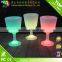 LED Illuminated Ice Bucket Coolers Remote Control RGB Color Changing Large Capacity Plastic Bar Led Ice Bucket