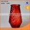 Nice color and hot sale glass storage jar metal grip for super market