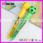 Rubber grip plastic ball pen with led light