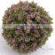 wedding decoration artificial cheap plastic hanging flower topiary balls lavender balls for garden hotel decor