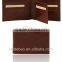 direct factory sale leather cheque holder/leather wallet/leather cheque holder with Multi-function pocket