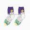 Famous People Socks, Art Patterned Socks, Casual Crew Socks