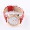 PU leather straps fashion custom wrist watches