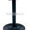 black cast iron restaurant table base F24