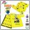 Folding gift box with funny yellow minions printing for lollipop packing