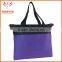 Wholesale Cheap Tote Bag Zippered Non-woven Silk-screen Print Logo Tote With Handles