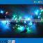 2016 new rgb color changing led christmas curtains lights 24v 100 led