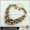 Hot fashion colorful bead multi layers necklace set fancy jewelry beads                        
                                                                                Supplier's Choice