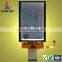 4.3 inch IPS LCD screen with multi-touch capacitive touch screen and OLED-like effect