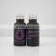 essential oil glass bottle with screen printing,dark violet glass bottle