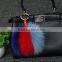 Fashion accessories colorful fox fur pompoms/fur pom poms
