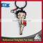 High qulaity wholesale custom made cartoon metal keychain